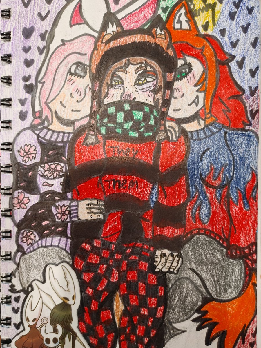 remiy_raccoon_'s tweet photo. Happy holidays sorry I haven't been posting , happy new year thank you all for sticking around<3.
Heres some art to end off the year
I love my girls <3
#art #myart #ocart #poly #polycouple #taken #polyart #polycue #smallartist #racoonboi
#bunnygirl #foxgirl #trio #lovers #cute https://t.co/68nUvpMR6A