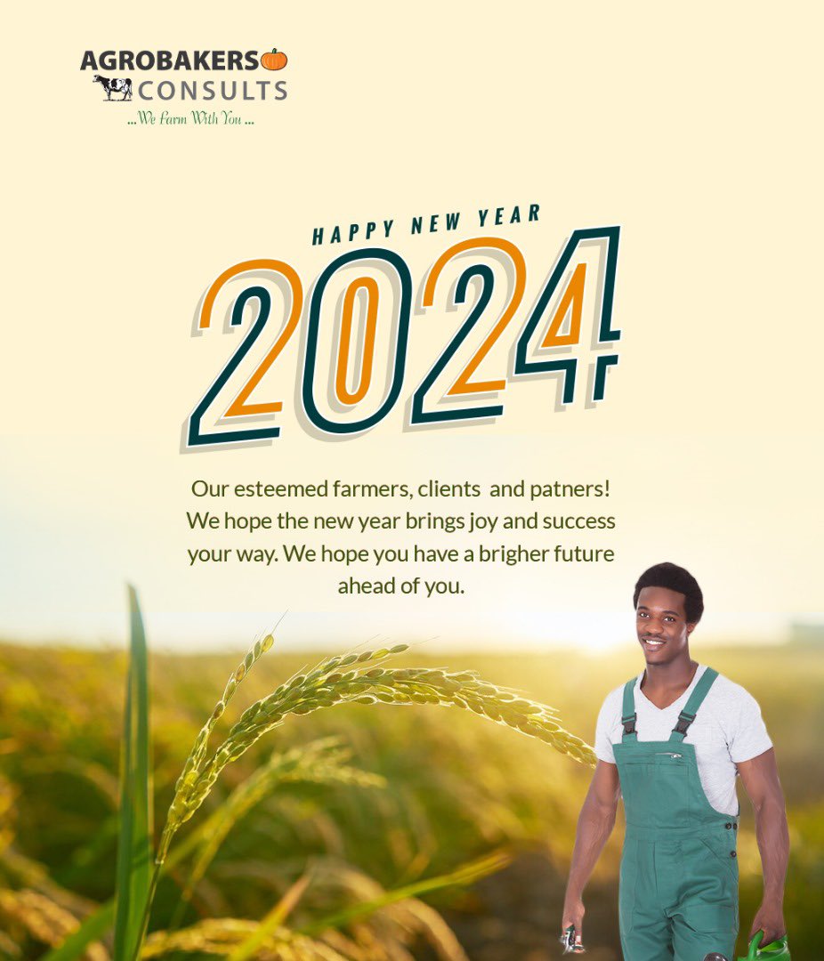 We as Agrobakers consults Ltd wish a fruitful 2024!