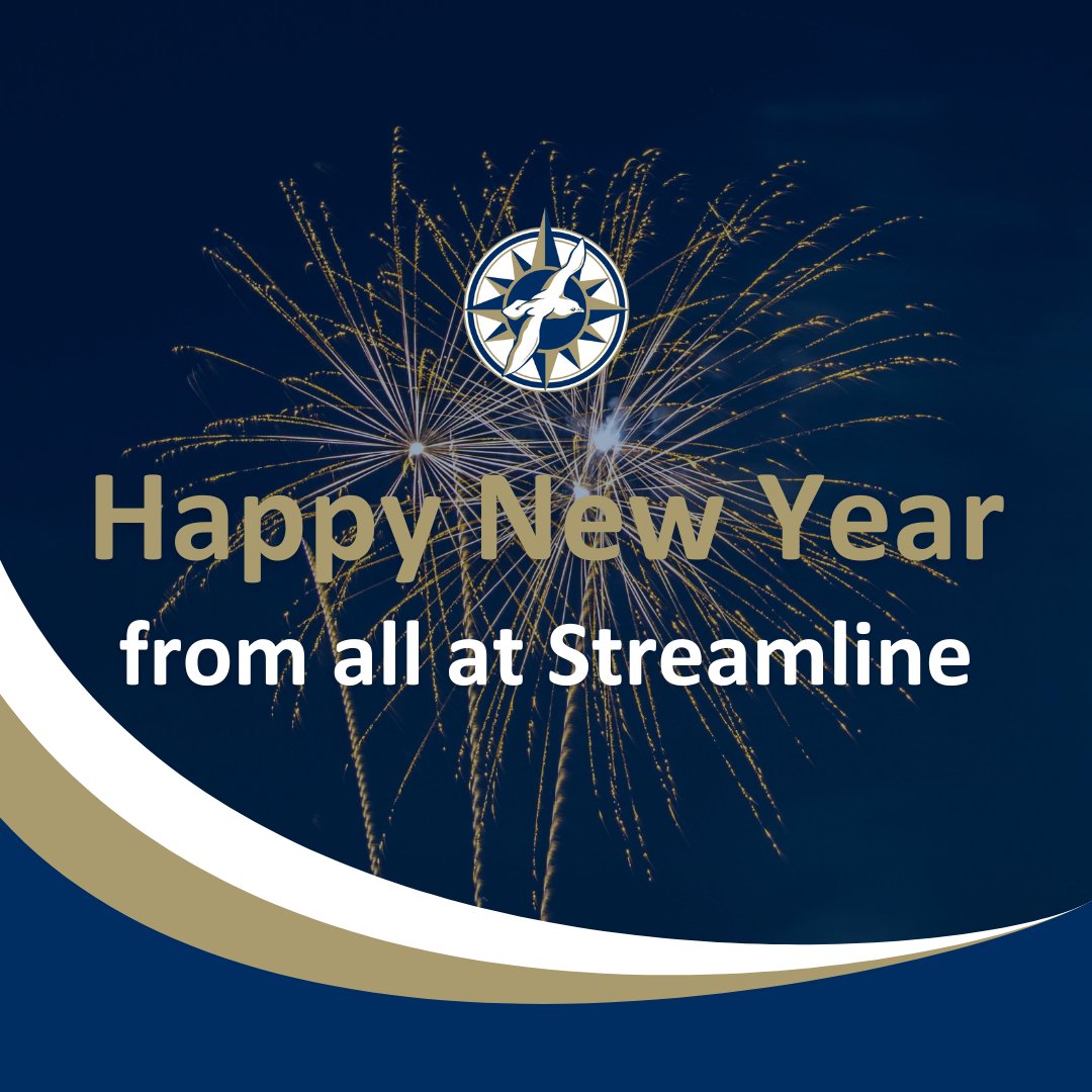 Happy New Year from the team at Streamline!

We wish you success in all your endeavours in 2024.

#HappyNewYear