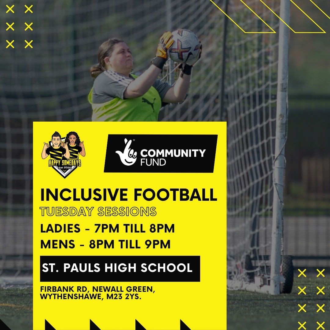 happy_somedays's tweet photo. Happy New Year from everyone  at  Happy Somedays! 

Our football  sessions are  back straight  away! Want to come
Down and get involved just head to: 

https://t.co/WtjRtirDv9 

And book your  place  🖤💛

#InclusiveForAll

#MoreThanJustFootball https://t.co/Rf7PGdK5Hl