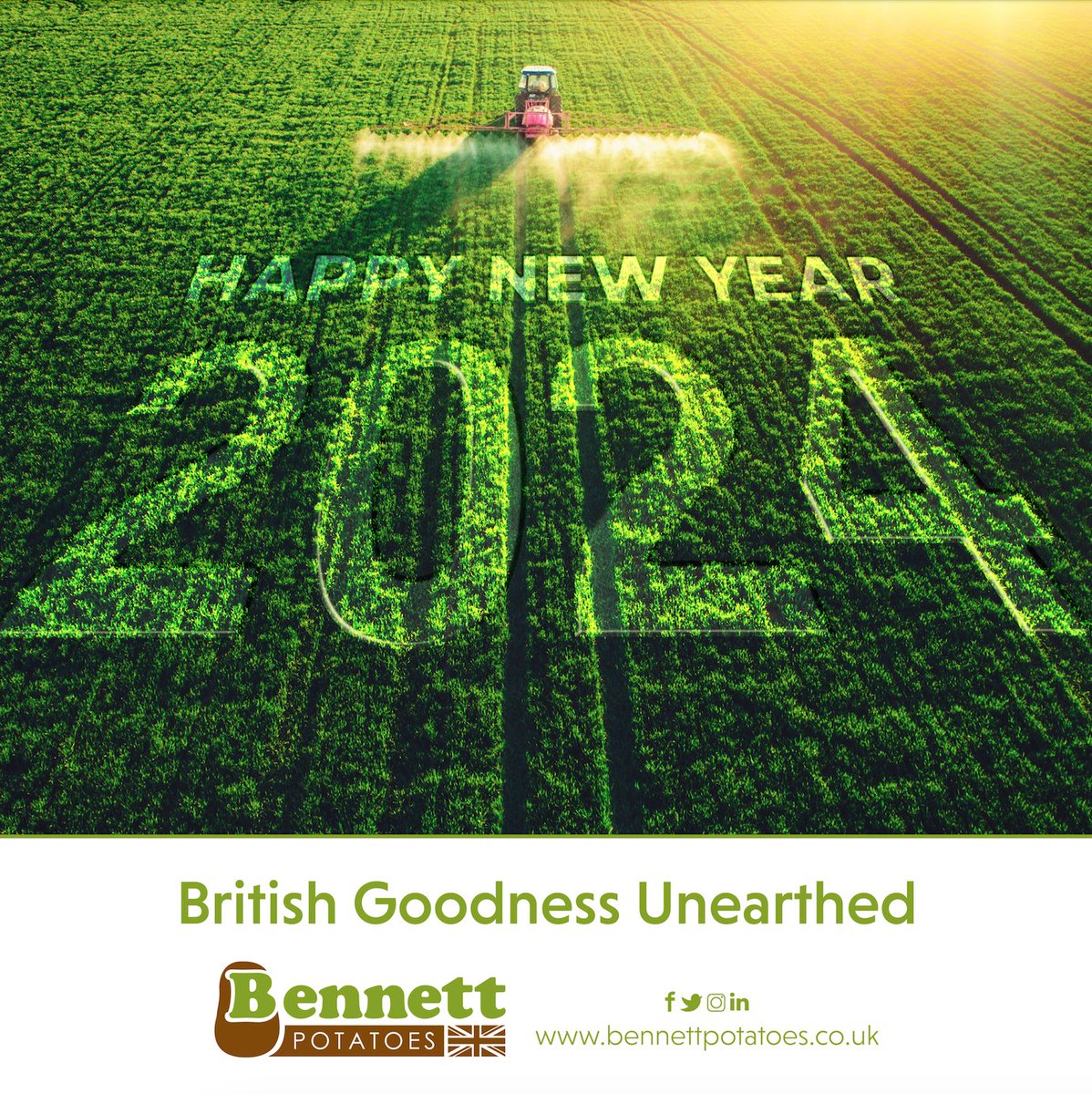 BennettPotatoes's tweet image. Wishing everyone a spud-tacular New Year! May your year ahead be a fruitful one. 🌱

Here's to a year filled with new beginnings and a whole lot of potato goodness! 🥂

#BritishGoodnessUnearthed #BennettPotatoes
