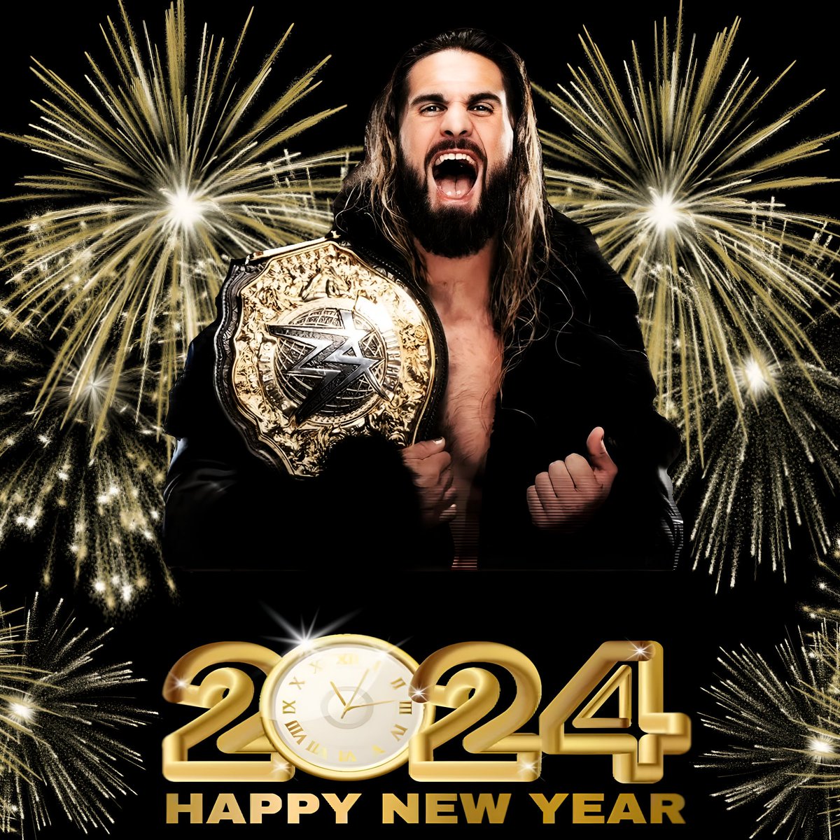 Happy New Year Everyone! #HappyNewYear #WWE #WRESTLING #TNAWrestling #AEW #ROH #NJPWスマホサイト #STARDOM