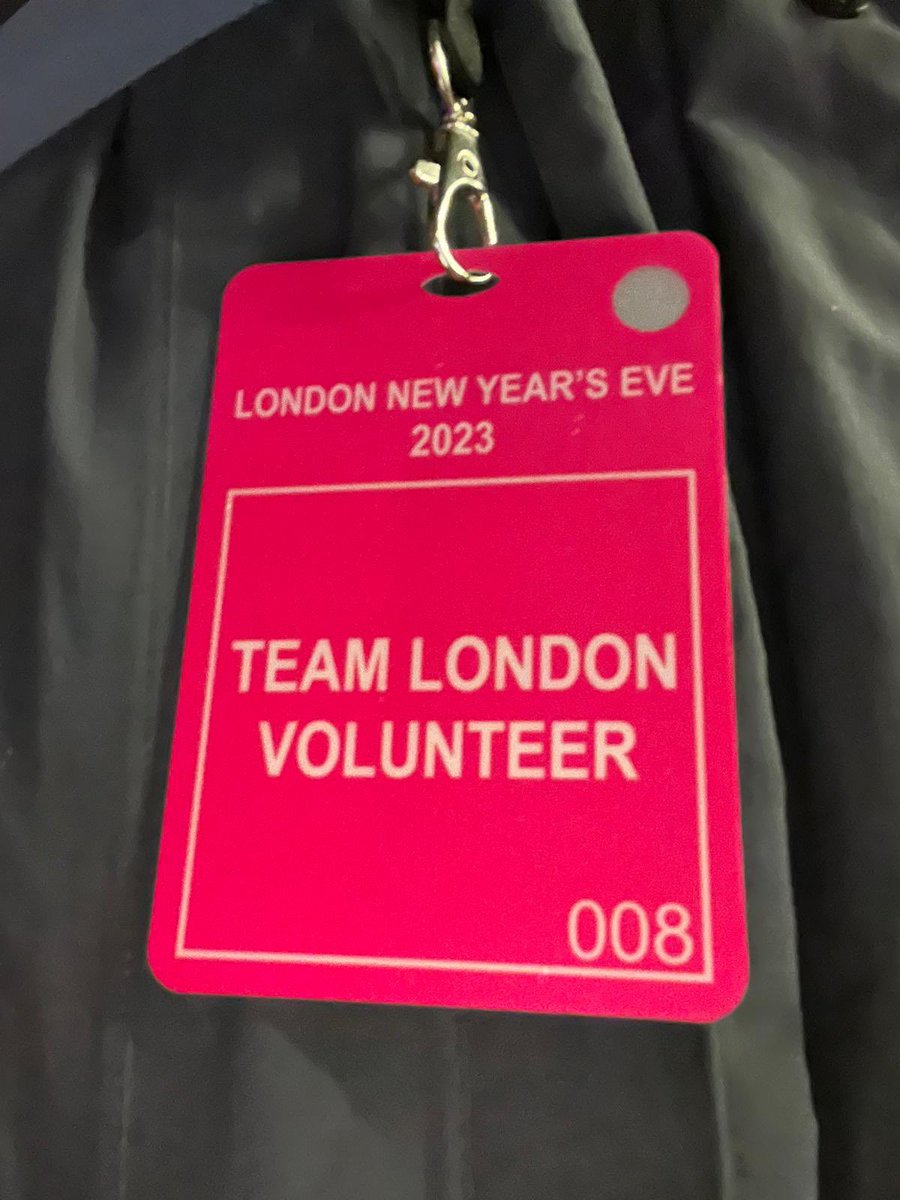 Mike Freeman, #StamfordStreetPastor & former Chief Inspector, who led 100 street & response pastors for Coronation, was back in London for NYE. “To all Street/Response/Rail/Prayer Pastors, thanks for your support and duties in 2023 ” @RutStamSound @StreetPastors @AscensionTrust