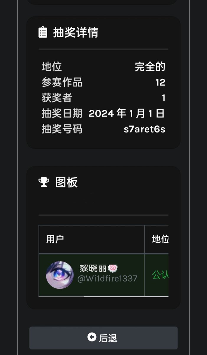 CDyudie's tweet photo. 恭喜这位小男娘！私信我领奖吧 (*^▽^*) https://t.co/iQ59qlLQ9M