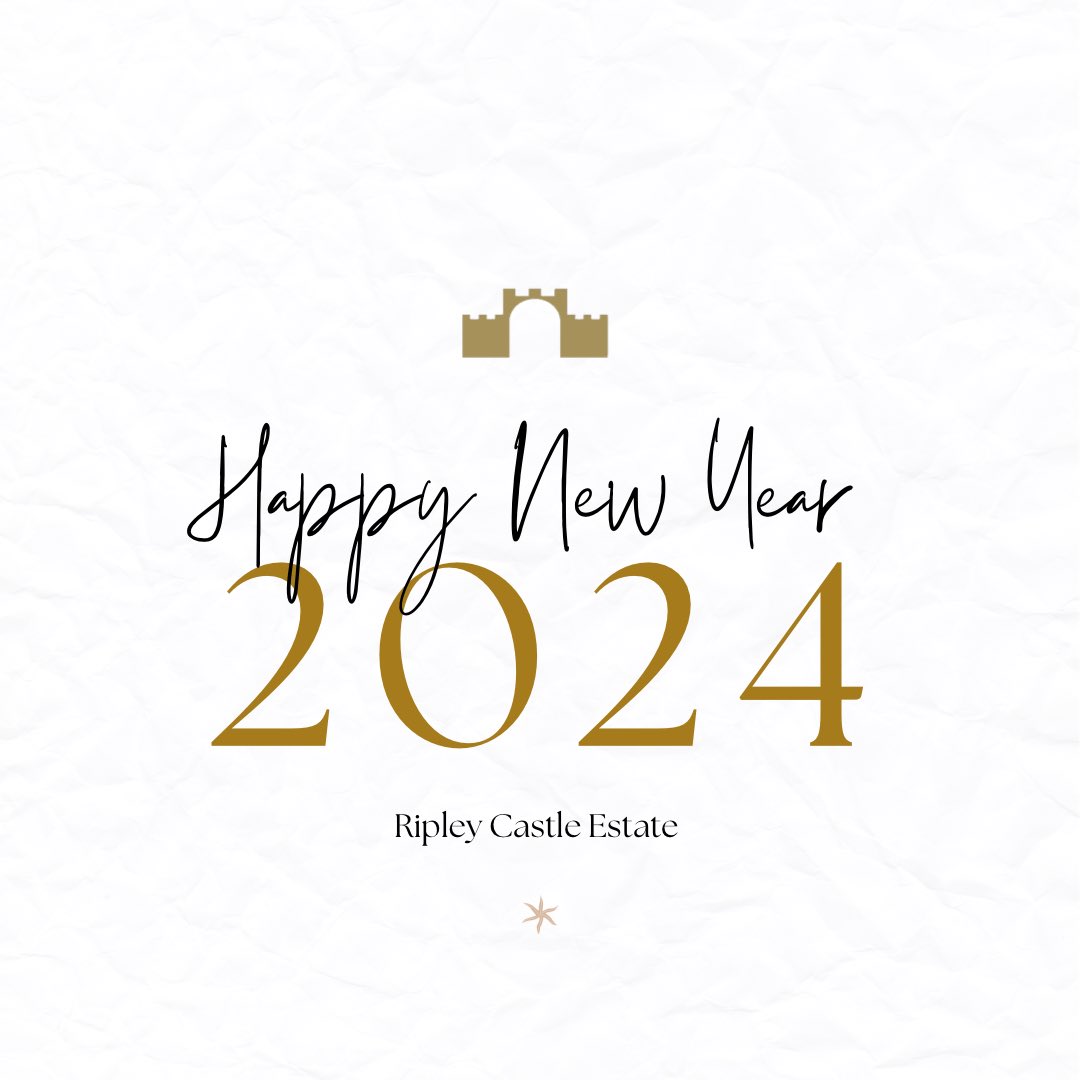 HAPPY NEW YEAR! 

We want to say a big thank you for all of your support in 2023! Here's to a wonderful New Year filled with joy &amp; happiness.

Are you thinking of visiting us today? View our New Years’ Day opening times across the estate before visiting:

ripleycastle.co.uk/events/estate-…