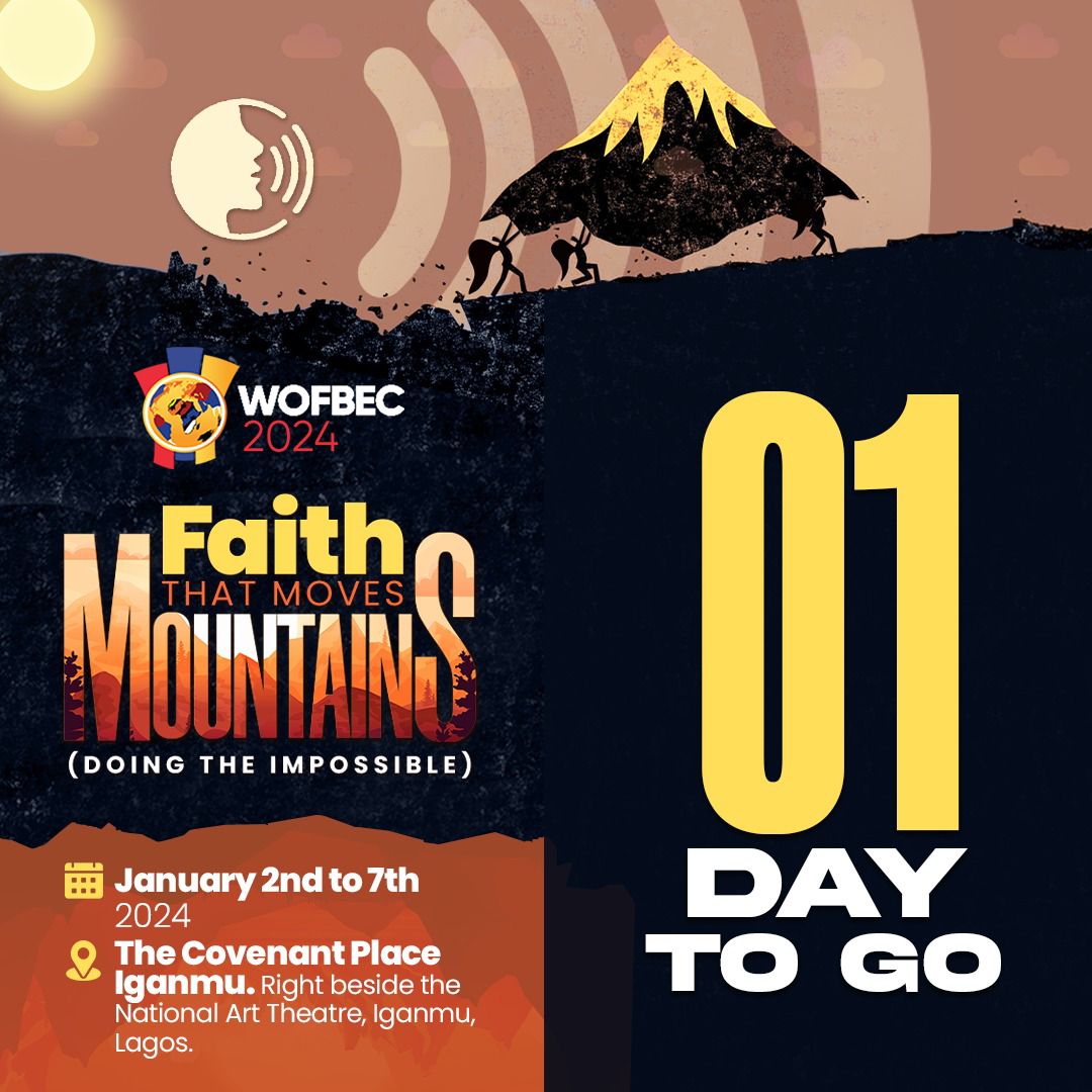 atoson_elpis's tweet photo. It's here already. There's no better way to start the year powerfully.... 2nd-7th of January 2024

Morning session - 9am
Afternoon session - 1pm
Evening  session - 5pm

#WOFBEC2024
@WOFBEC https://t.co/KQ3NmVhHOE