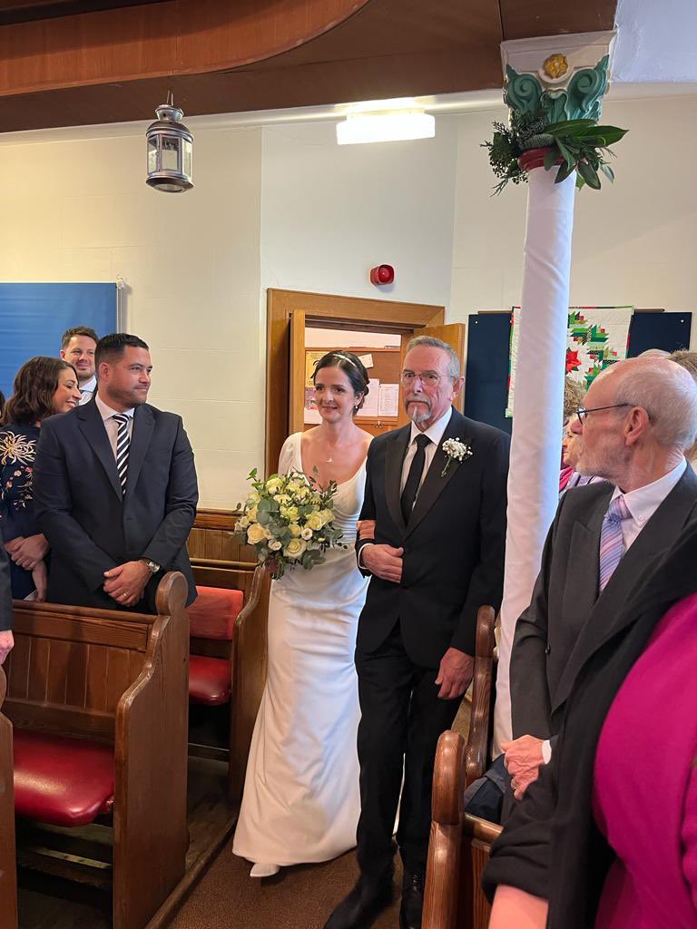 Kate Hampson (@hampsonkt) on Twitter photo October 2022 he was one of the sickest patients in UHW. Because of the incredible care by @UHWCriticalCare and ward B6 <a href="/CV_UHB/">Cardiff and Vale University Health Board</a> on Saturday he walked me down the aisle. So grateful to you for everything you do for all your patients and particularly my Dad. October 2022 he was one of the sickest patients in UHW. Because of the incredible care by @UHWCriticalCare and ward B6 <a href="/CV_UHB/">Cardiff and Vale University Health Board</a> on Saturday he walked me down the aisle. So grateful to you for everything you do for all your patients and particularly my Dad.