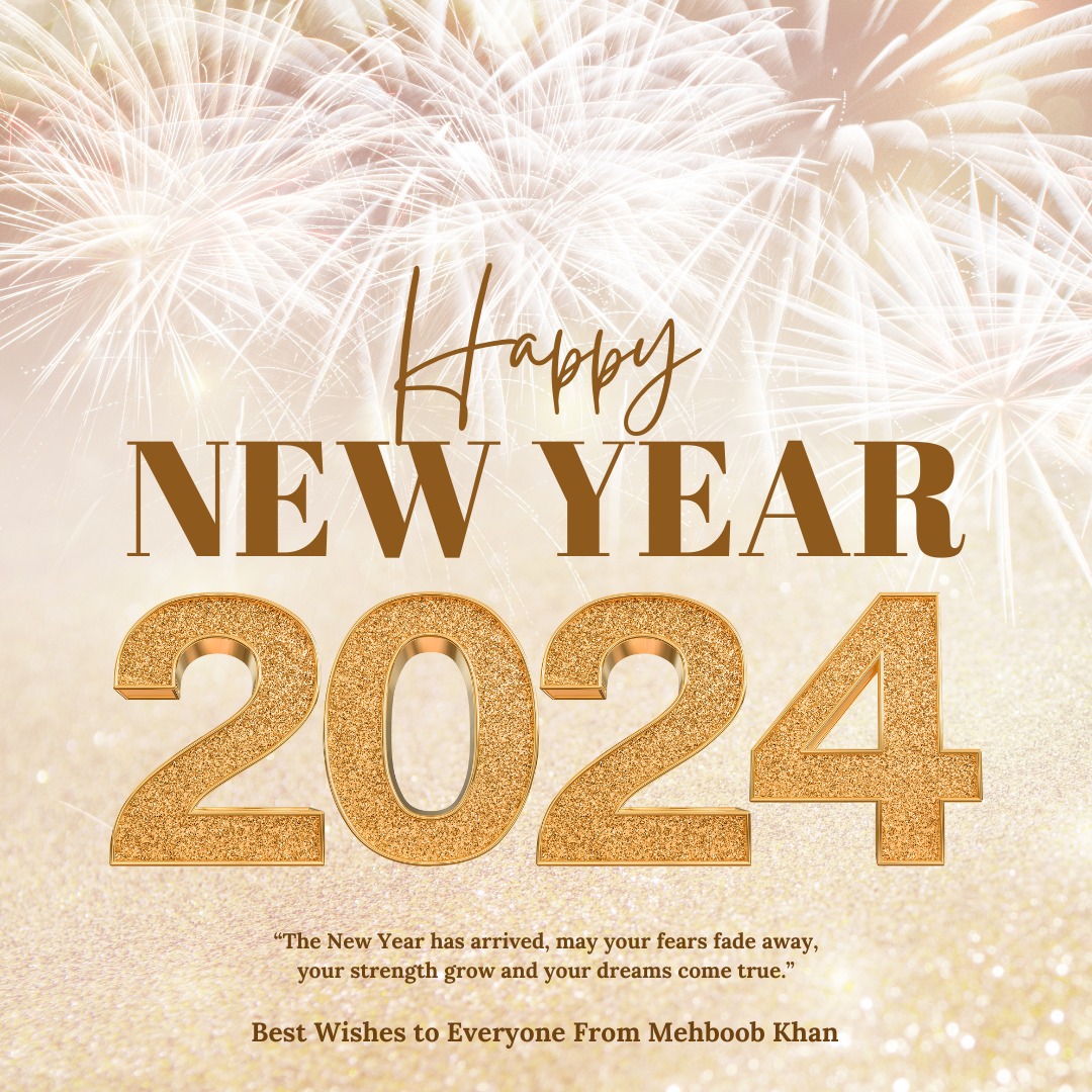 Mehboobkhan2007's tweet photo. Happy New Year 2024 https://t.co/70fMEU88RZ
