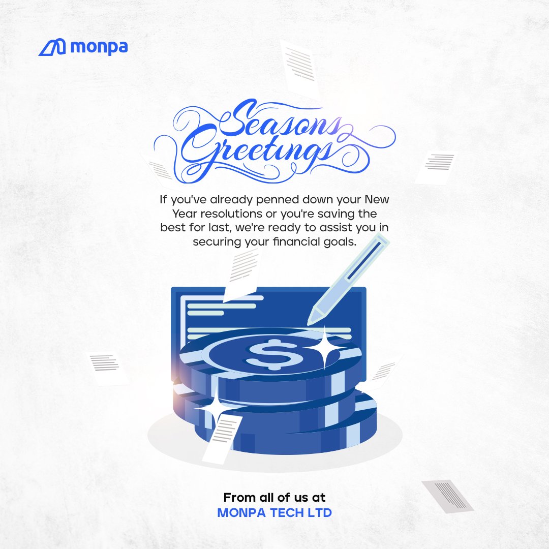 Monpa_finance's tweet photo. Here's to a season brimming with festive cheer and a New Year filled with prosperity and happiness from all of us @Monpa_finance 🎉

#monpatech #SeasonsGreetings #2024NewYear https://t.co/uEFRsbfNue