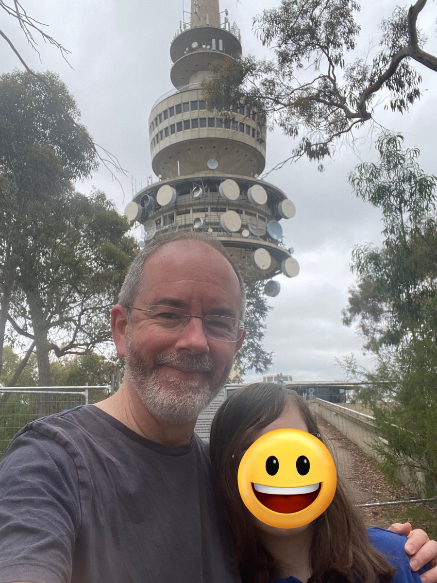 Another New Year’s Day, another father-son mini-hike! This was our third annual trek from our front door to the base of Black Mountain Tower. 3.5 km most of it relatively easy but a very steep last 600-800 m. Lovely little ritual with which to begin the year.