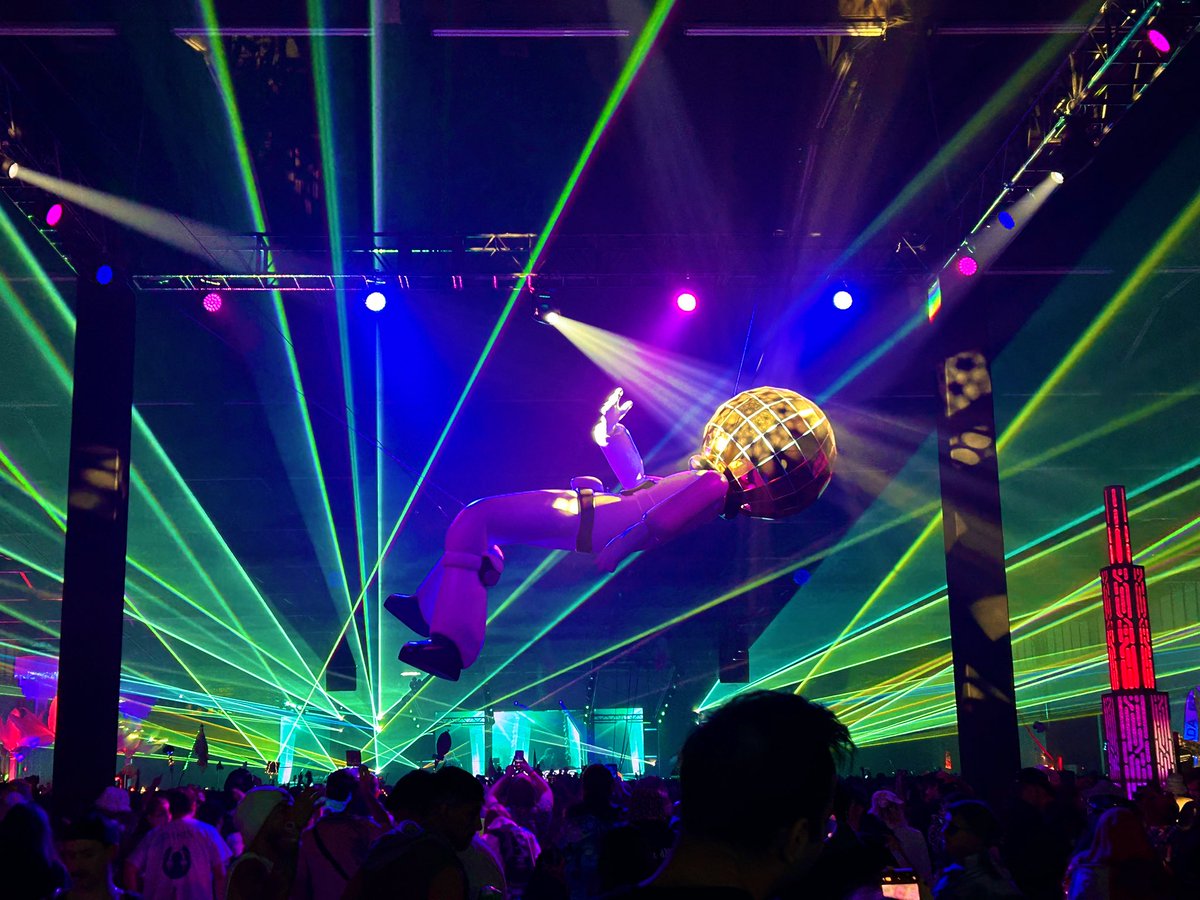 Lights All Night was crazy!! Happy New years everyone! 🥳✨ #2024