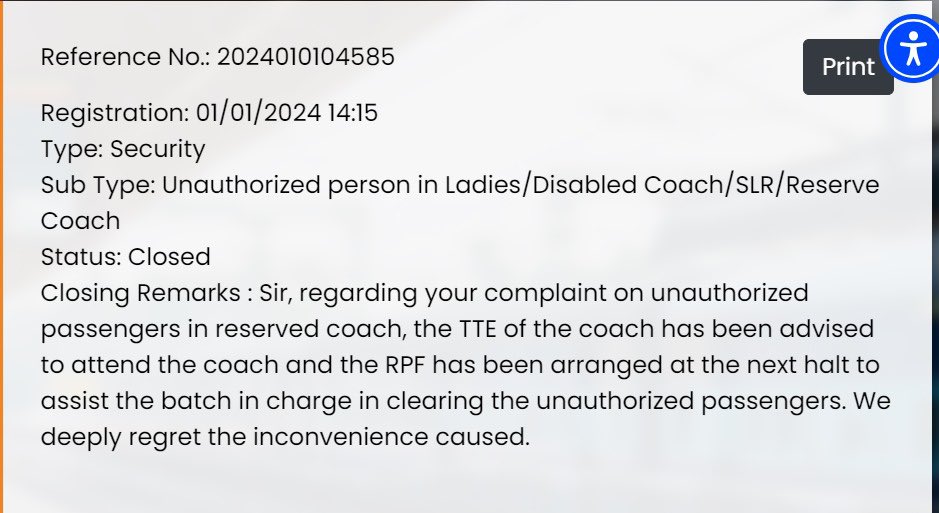 ergokul's tweet photo. Railmadad has closed the complaint fake without a resolution on ground and this itself is a major problem of safety for a single sr citizen woman travelling with a girl child as it’s fully occupied including walkway and refused to allow washroom access . https://t.co/SSz5DBLC1O