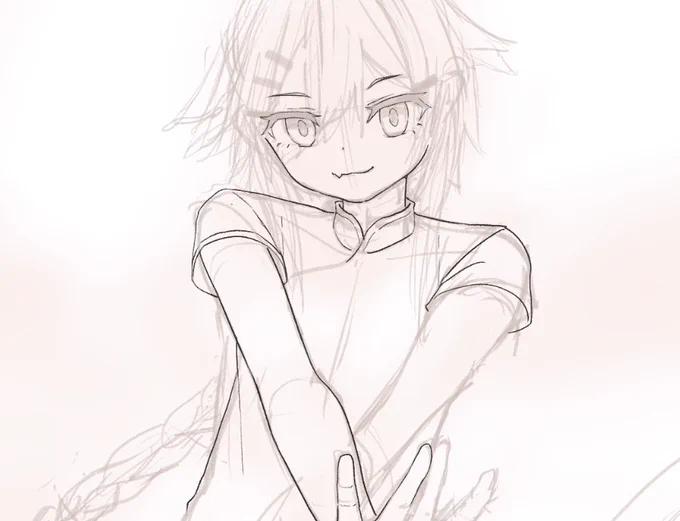 今イラスト描いてます