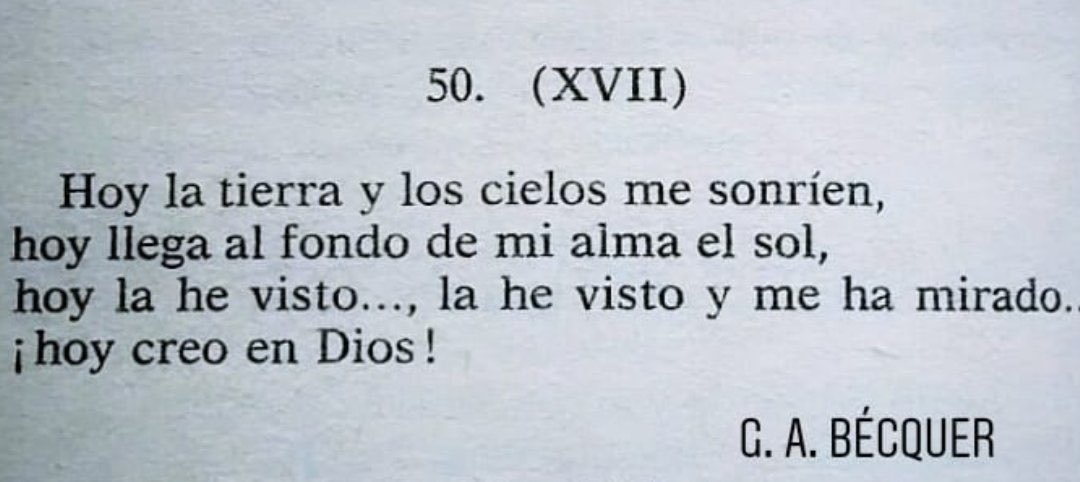 poemasladc's tweet photo. Gustavo Adolfo Bécquer. https://t.co/yJL8VIAbdd