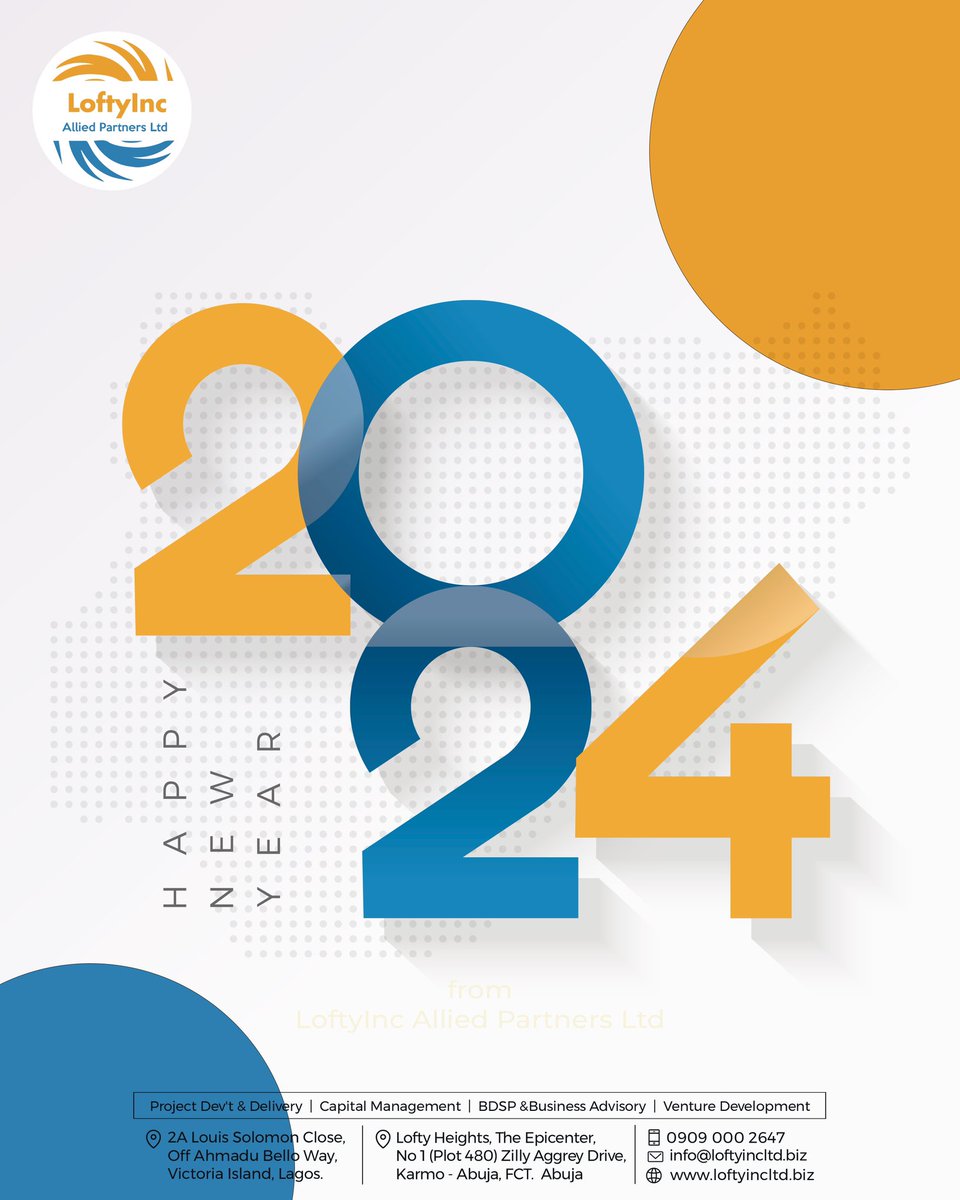 Happy new year everyone!

Thank you for sticking with us in 2023 and for partnering with us to create the Africa of our dreams. 

We look forward to a more productive 2024!

Cheers to the next 366 days.