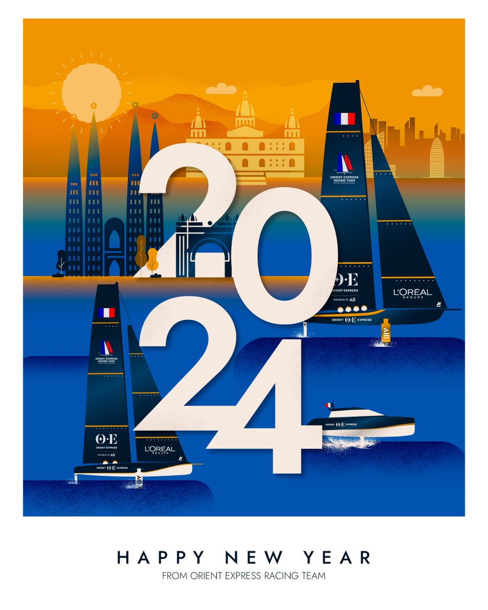 2023 a vu la naissance, les premiers pas et et la construction accélérée d’Orient Express Racing Team : révélation du partenaire titre <a href="/Accor/">Accor Group</a> et lancement de l’écurie le 2 février, sélection de l’équipe Challenger, détection des jeunes et des femmes avec la <a href="/FFVoile/">FFVoile</a>  et