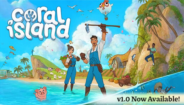 Sregion2's tweet image. ✨GAME GIVEAWAY✨

💕3 x LUCKY WINNERS will receive a steam key for this cute and cosy game 

to enter
🪸like, retweet, tag a friend (can tag me)
🏝️must be following me + @coralislandgame @stairwaygames 
🐠multiple entries allowed 

ENDS 7 DAYS #cozygame #GiveawayAlert #giveaway