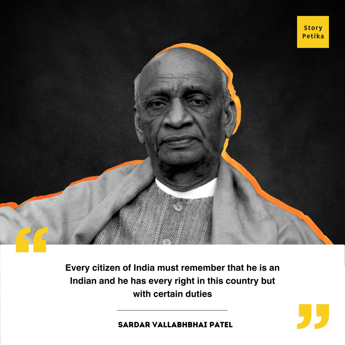 Sardar Patel's words

#sardarvallabhbhaipatel #patel #indianpride #indianhero #IndianHistory #indianindependence #india #india #knowyourcountry #knowindia #upsc #upscexam #aspirants #pcs #govtjobs #government #duties #freedom