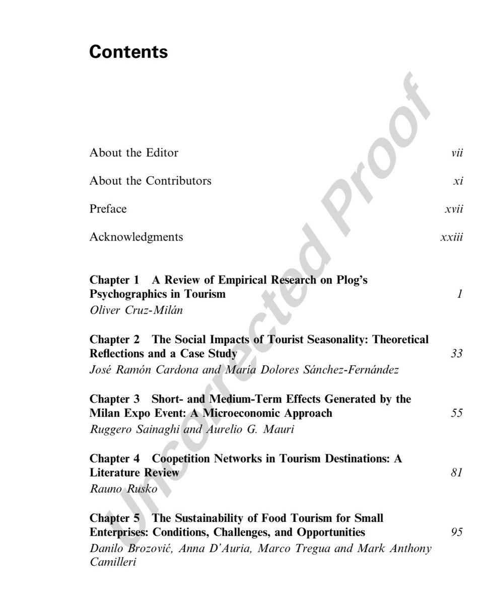 MarkCamilleri's tweet photo. 🚨Featuring my latest book. It is forthcoming (in two weeks time).
Check it out! This title can be used as a #teachingresource as well as a #referencesource :)
👉My special thanks to the contributing authors!
Happy #NewYear2024 🎉
https://t.co/sehiZ0Aglt #Tourism #Strategy https://t.co/g3RgY1iu0W