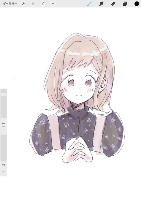 Procreateわけがわからなすぎ 
