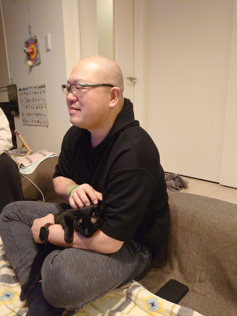 ハマーさんとぬこ。
