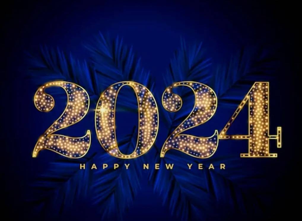 Wishing everyone a happy and healthy 2024!!