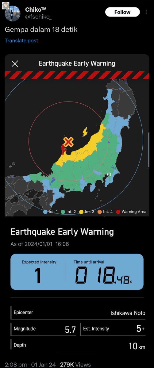 tubirfess's tweet photo. Itu yg suka bilang "Andai Indonesia bisa begini" baca berita ga ya?

Udah ada banyak alat pendeteksi gempa dini, pendeteksi erupsi pun ada. Tapi dicolong sama warga.
Korupsinya bkn cuma di atas, tp jg di akar rumput.
2beer! https://t.co/y49uuXqK3Q