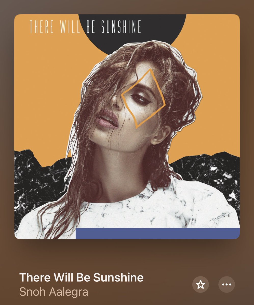 There will be sunshine by Snoh Aalegra #NowPIaying #NowListening