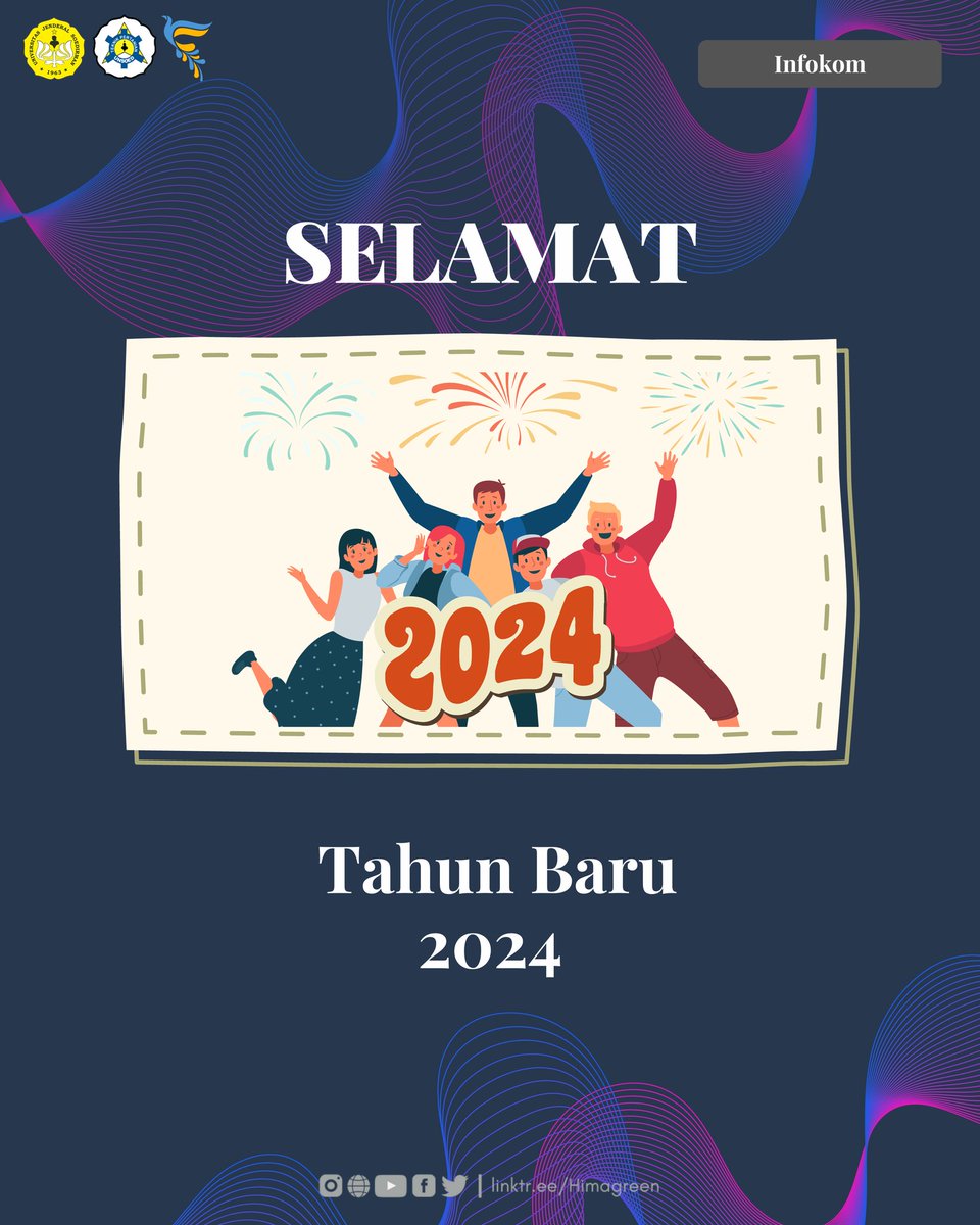 [SELAMAT TAHUN BARU 2024]

Selamat Tahun Baru 2024. Mari kita bersama buka lembaran baru, jadikan pengalaman tahun lalu sebagai pelajaran untuk melewati tahun ini. Semoga tahun ini dipenuhi oleh keceriaan dan kebahagiaan.

#TahunBaru2023
#Himagreen
#HimagreenGoGreen
#CakraNiscala