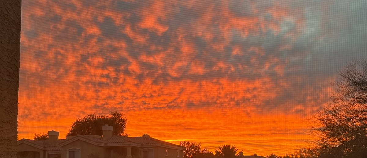 summerbreez0019's tweet photo. Goooooood morning.
Wow, wow, wow. #az #thisisarizona
๐๐ต๐๏ธ https://t.co/B5GcXjyPzD