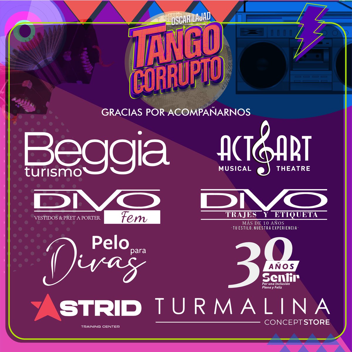 Gracias por acompañarnos!!
<a href="/BeggiaTurismo/">Beggia Turismo</a> <a href="/divotrajes/">Divo Trajes</a> #peloparadivas #turmalina #fundacionsentir