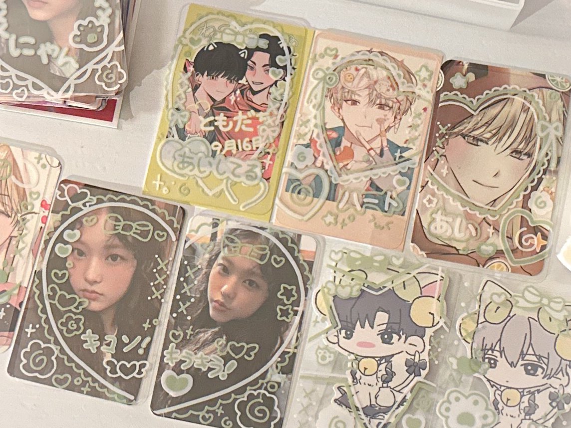 vuuueeee's tweet image. 연두색 활용사진!!