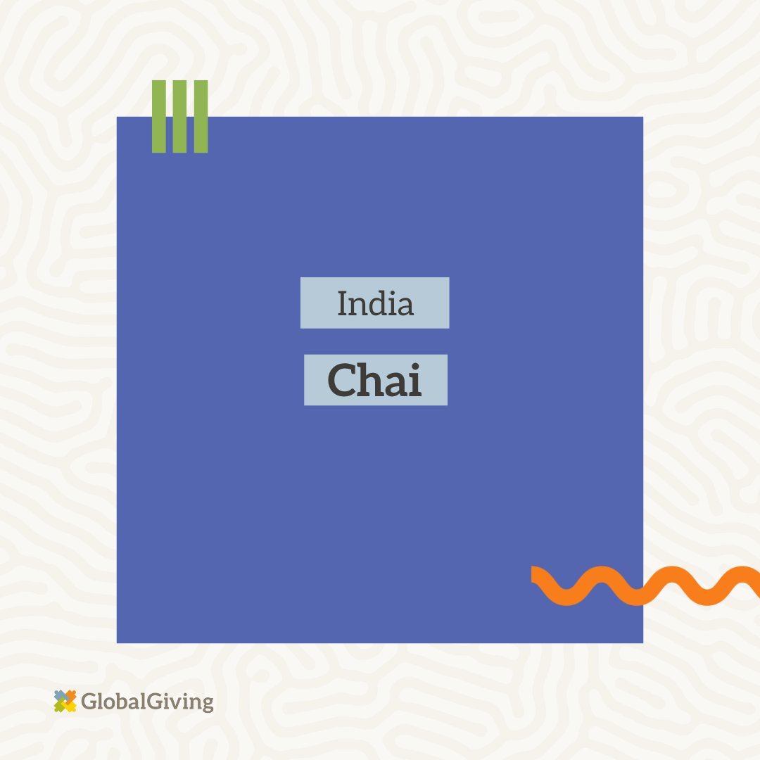 Running low on time? Today’s #recipe comes from #India and only takes 30 minutes to make! Shared by @daranimals, this #chai recipe is commonly used across North India in particular. 🇮🇳 Download the GlobalGiving Recipe Book and make your own Chai today! bit.ly/3QZsxXf