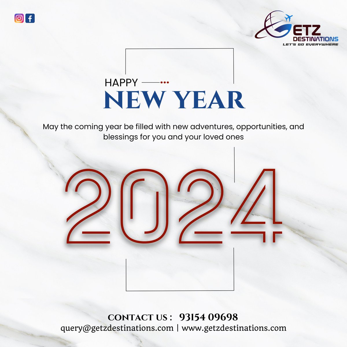 getzdest's tweet photo. Cheers to a new year and a new beginning! As we welcome 2024 with open arms, let's leave behind all the negativity and embrace all the possibilities and adventures that await us.

#HappyNewYear #NewBeginnings #PositiveVibesOnly #newyear #newyearseve #travel #traveltips https://t.co/Lg9Imdm2Vw