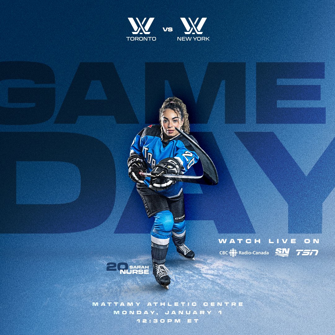 For the first time ever... IT'S GAMEDAY ‼️

📺 Tune into <a href="/cbcsports/">CBC Sports</a>, <a href="/Sportsnet/">Sportsnet</a> and <a href="/TSN_Sports/">TSN</a> to watch history in the making.