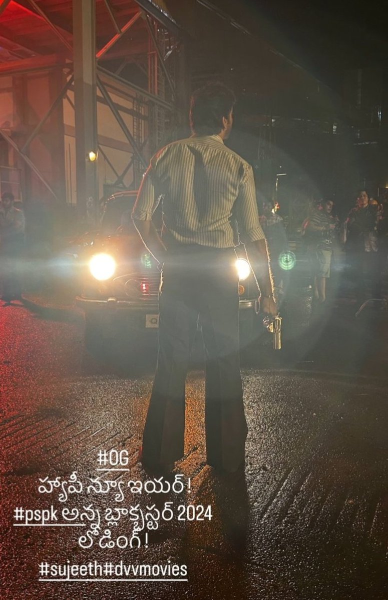 PAWANKALYAN_1's tweet photo. #Actorvenkat from the Sets of #OG 💥
#TheyCallHimOG @PawanKalyan https://t.co/ZSPuzDQkWv