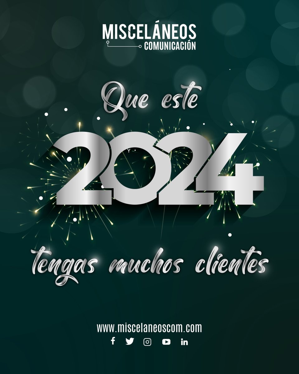 MiscelaneosCom's tweet photo. Les deseamos un año nuevo con muchas ventas.🥳🤩🥰 https://t.co/xAb551eyJN