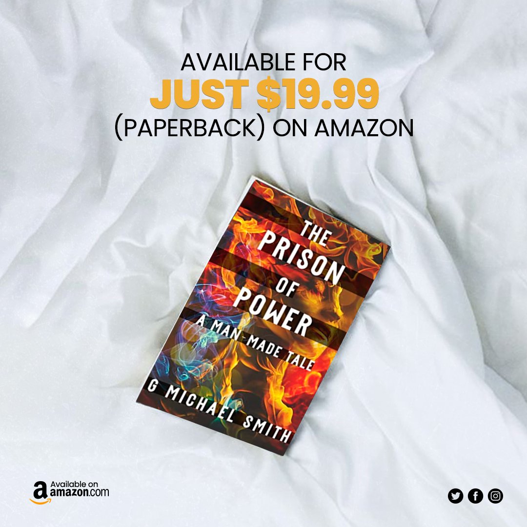 The Prison of Power is available on Amazon for just $19.99 (Paperback).
Hurry and grab your copy while stock lasts! bitly.ws/vPeT #writersoftwitter #ShamelessSelfPromo #FYP #ExploreMore
