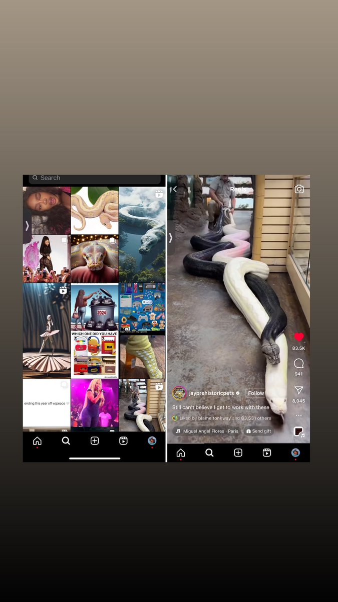 capriquarian313's tweet image. #snakemom #rubirose #nickiminaj #SZA #charnell