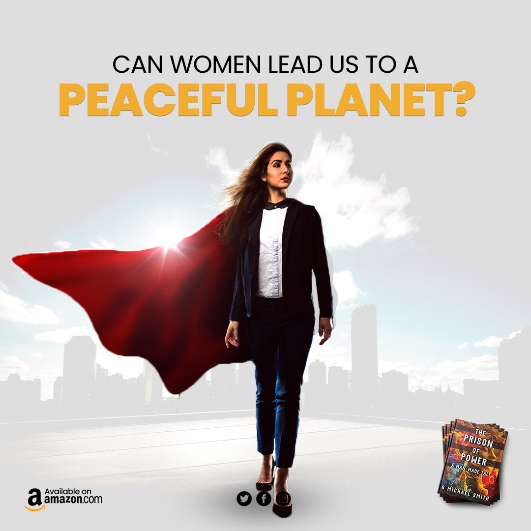 With women now in power, will our planet finally find peace? Or do wars continue to wage on?
Explore this alternate reality in your copy of 'The Prison of Power: A Man-Made Tale! bitly.ws/vPeT #writersoftwitter #BookTwitter #FYP #viral