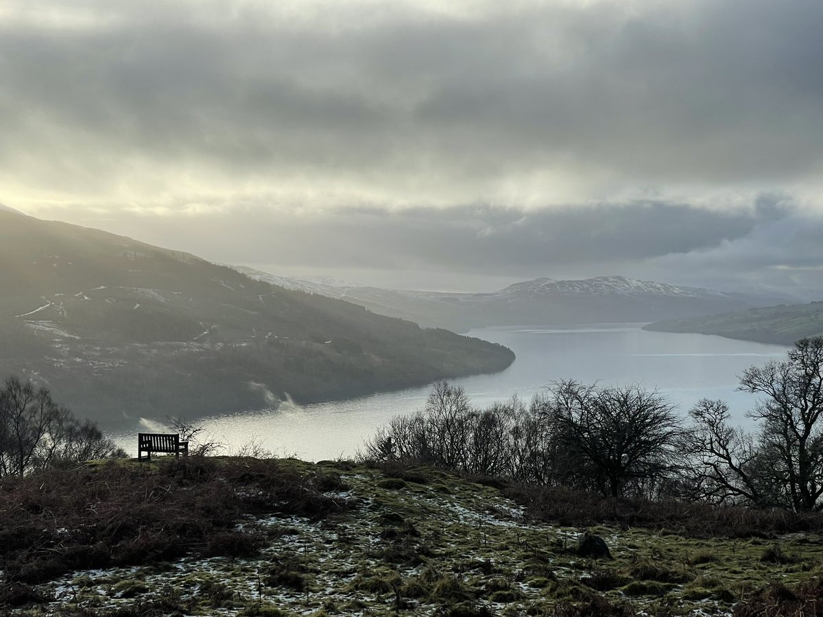 A bench with the most picturesque view
#LochTay