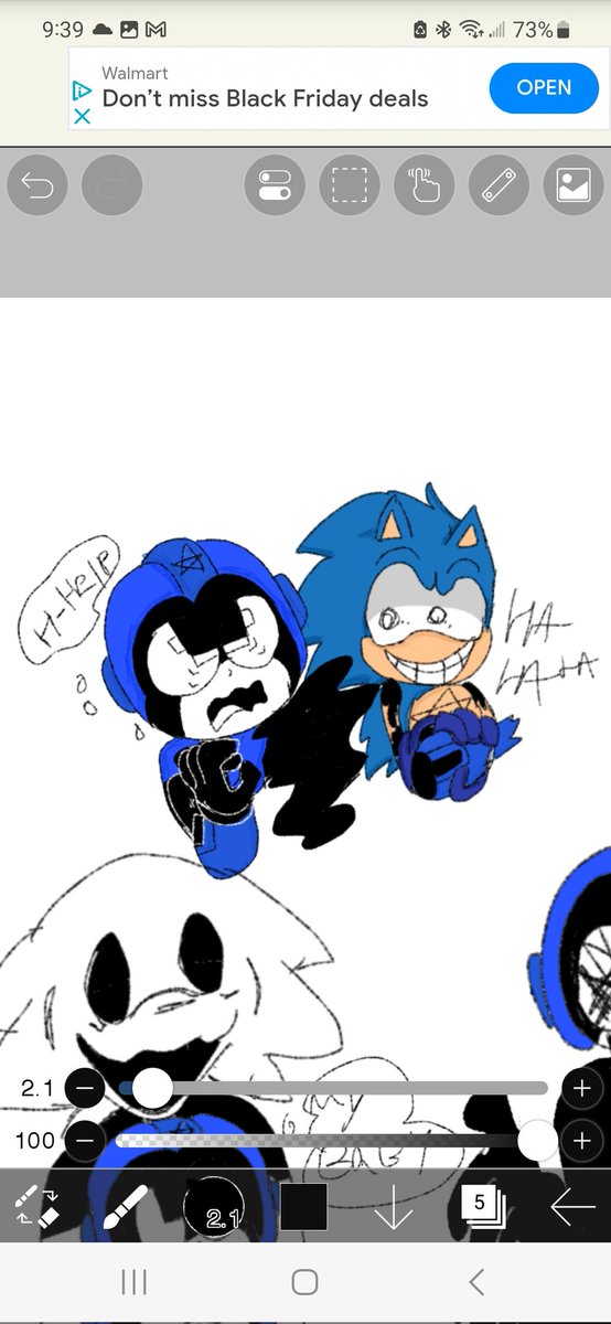 Gabe_Jana's tweet photo. His name is Gouge.EXE #exeartshare https://t.co/apzqSLblcP