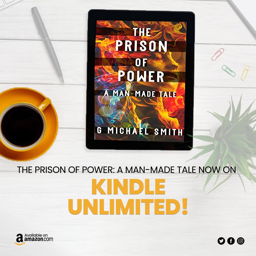 Get your copy of The Prison of Power: A Man-Mad Tale on Kindle Unlimited.
Hurry while stock lasts! bitly.ws/vPeT #writersoftwitter #ShamelessSelfPromo #viral #writerslift #NewYear2024