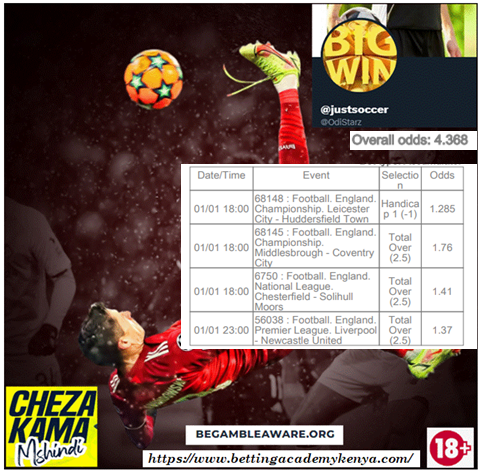 OdiStarz's tweet photo. #4odds
#sportpesa #betika #odibet #1xbet_eng #bet365 #betway #SportyBet #odibet #shabiki https://t.co/U8UkajrpqC