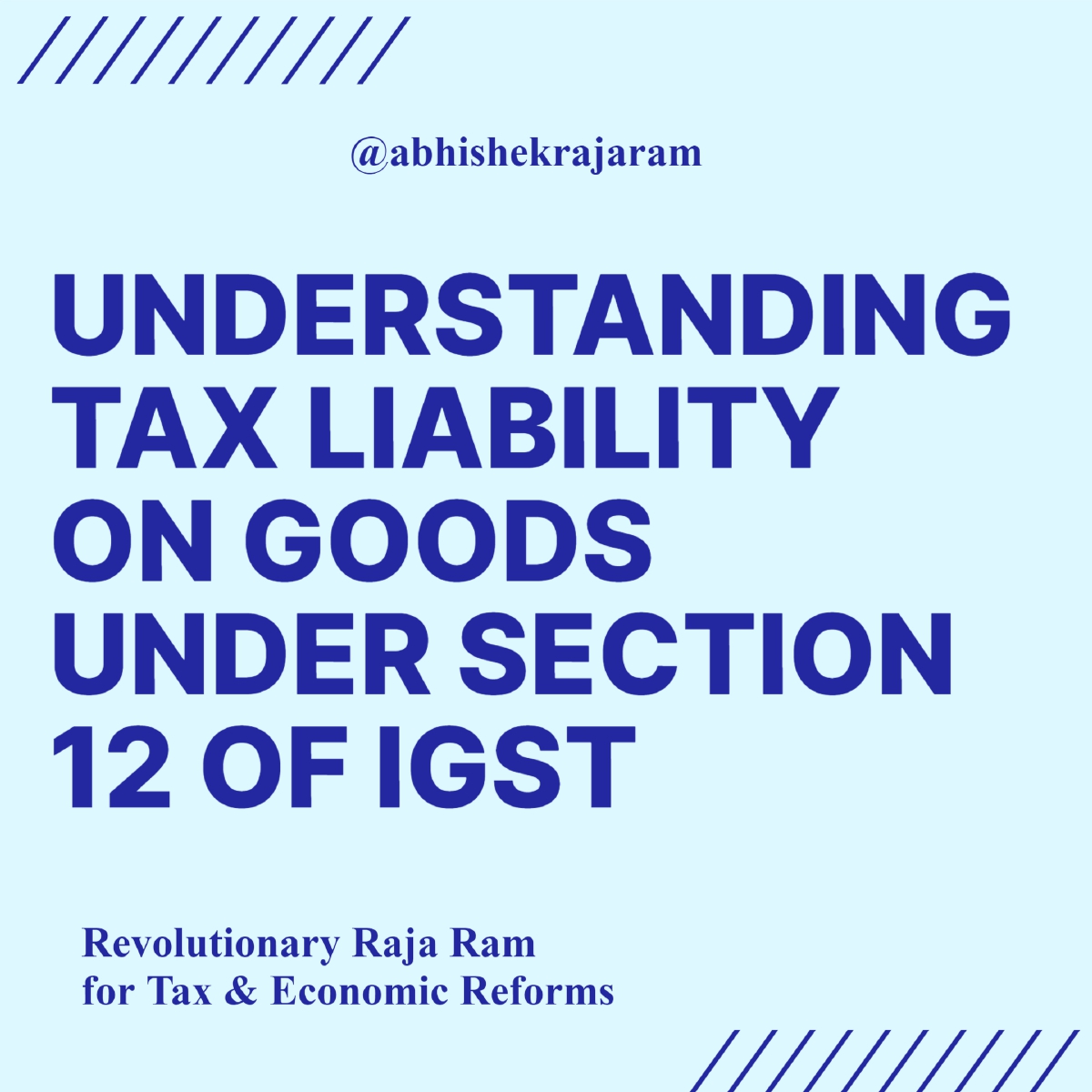 Section 12 of #IGST offers clear guidelines on when tax liability arises for goods in India. Understanding these criteria is essential for businesses to comply with GST regulations.

#GST #GoodsTax #TaxLiability #IndianTaxation