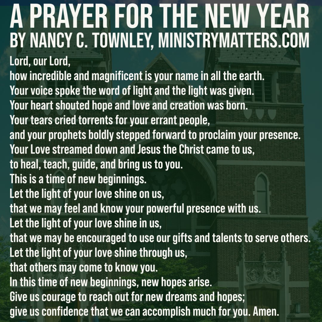FPCEdgewood's tweet photo. Happy New Year, brothers, sisters, and siblings in Christ! #Happy2024 https://t.co/t9A97tX4w0