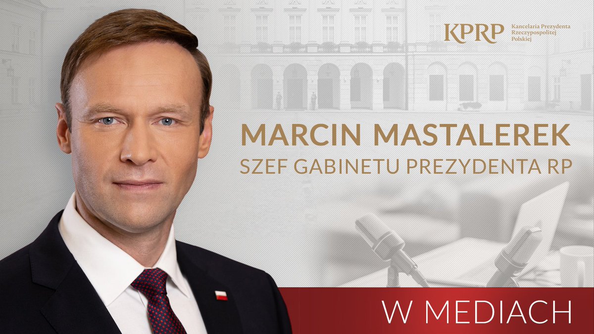 Kancelaria Prezydenta RP - konto archiwalne tweet media