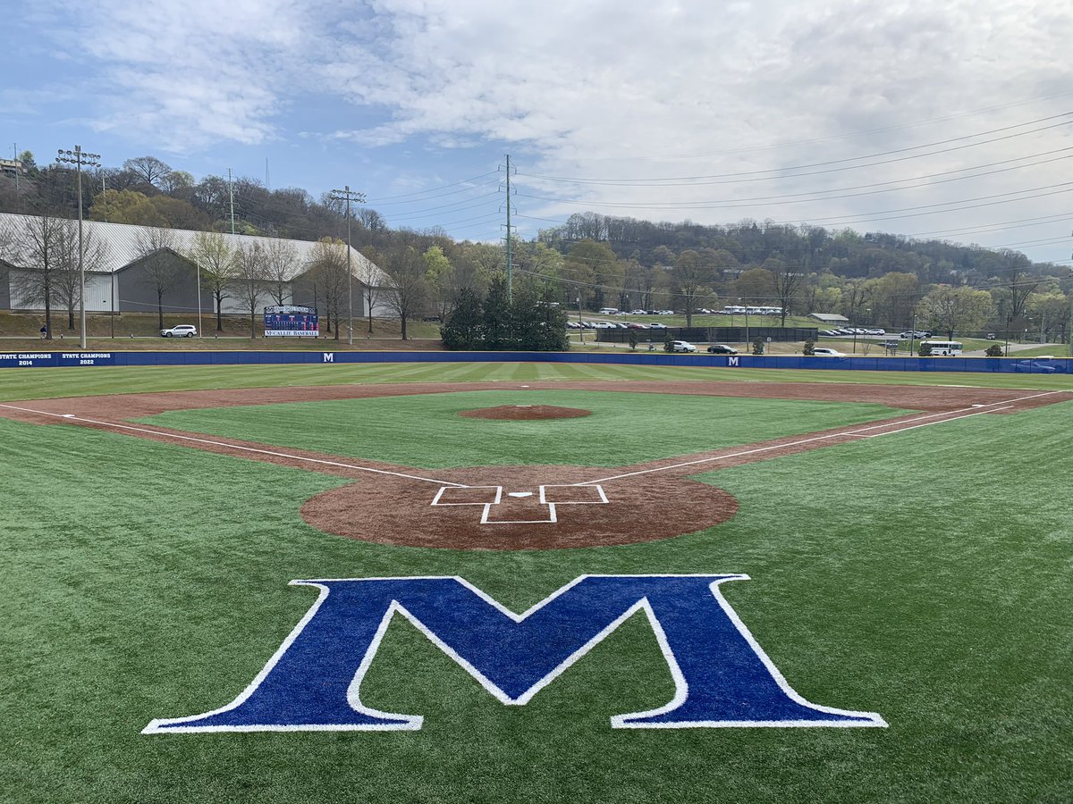 McCallie School (Chattanooga, Tennessee) #GoBigBlue <a href="/McCallieBseball/">McCallie Baseball</a> <a href="/McCallieSports/">McCallie Athletics</a> @PBRTennessee @TNBballRprt <a href="/tnballplayers/">Tennessee Baseball Network</a> <a href="/McCallieSchool/">McCallie School</a> <a href="/kasbigblue/">Kenny Sholl</a> #HsBaseballFields