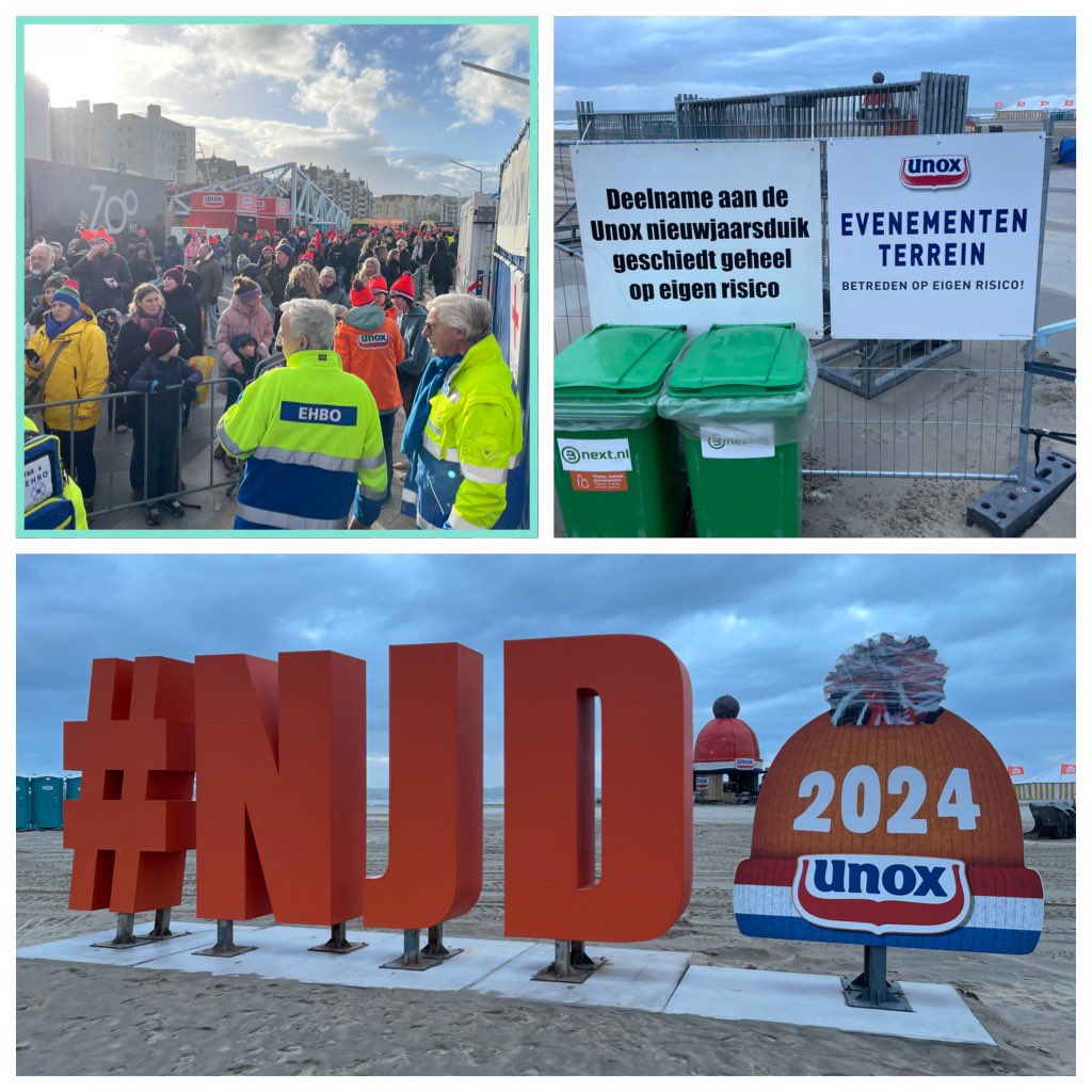 Iedereen de beste wensen voor het nieuwe jaar! En na de drukke voorbereidingen op de jaarwisseling, aansluitend weer een mooie editie van de Nieuwjaarsduik te Scheveningen. <a href="/GHOR_HGL/">GHOR Haaglanden</a> <a href="/VRH_Haaglanden/">Veiligheidsregio Haaglanden</a> <a href="/RAV_Haaglanden/">RAV Haaglanden</a>