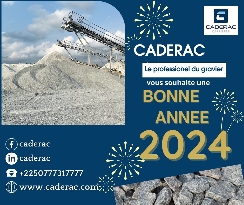caderac_SA's tweet photo. Nous vous souhaitons une très bonne fête du nouvel an!!!🥳
https://t.co/etHLCvhbKh
#caderac #Constructions #Route #bâtiments #Travaux #Architecture #BTP https://t.co/XFzaL8uCCz